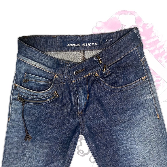 Miss Sixty Jethro Y2K Low Rise Jeans - Picture 2 of 4